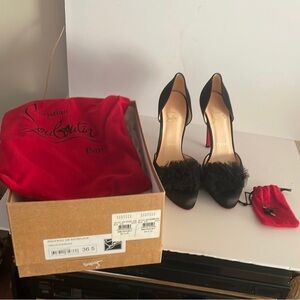 Christian Louboutin Black Heels